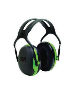 3M™ Peltor™ Black And Green Model X1A/37270(AAD) Over-The-Head Hearing Conservation Earmuffs