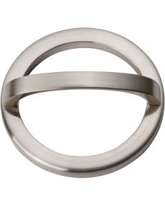 Brushed Nickel 3" [76.20MM] Round Base and Pull by Atlas sold in Each - 407-BN