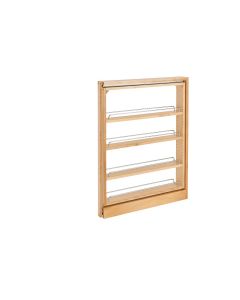 3" Base Filler Pull-Out with Adjustable Shelves Natural, SKU: 432-BF-3C