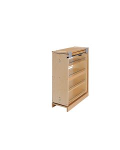 9" Filler Organizer with Blum Soft-Close Natural, SKU: 432-BFSC-9C