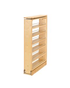 6" Tall Filler Pull-Out with Adjustable Shelves - 39.5" Natural, SKU: 432-TF39-6C