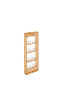 3" Wall Filler Pull-Out with Adjustable Shelves Natural, SKU: 432-WF-3C