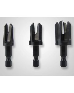 43300 – Snappy® 3 Piece Tapered Plug Cutter Set 