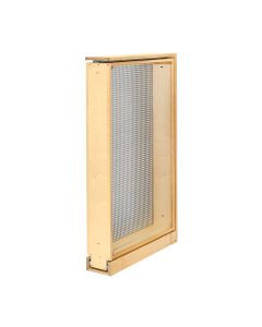 6" Tall Filler Pull-Out with Stainless Steel Panel,  45.5" Natural, SKU: 434-TF45-6SS