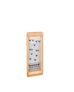 3" Wall Filler Pull-Out With Stainless Steel Panel Natural, SKU: 434-WF-3SS