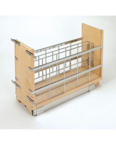5" Foil Wrap/Tray Divider Base Organizer With Soft-Close Natural, SKU: 447-BCBBSC-5C