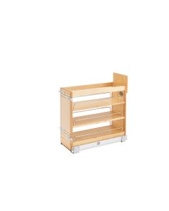 Rev-A-Shelf Clearance Sale, 58 Inch Height (2) Door Storage Standards with  10 Clips For up to 5 Shelves, Bright Aluminum 6232-58-4528-52