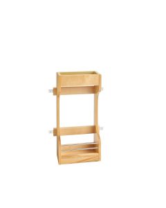 Sink Base Door Storage Organizer for 30"-33" Sink Base Cabinet Natural, SKU: 4SBSU-15