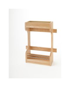 Sink Base Door Storage Organizer for 36"-39" Sink Base Cabinet Natural, SKU: 4SBSU-18