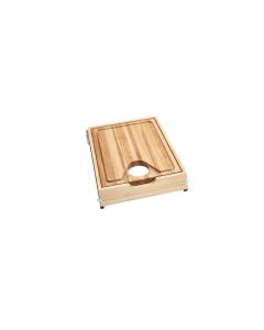 Cut-Out Cutting Board Drawer Face Frame, SKU: 4WCCB-18HSC-1