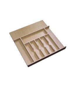 Tall cutlery tray insert - 2-7/8in depth natural, sku: 4wct-3