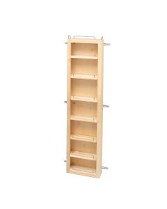 45" Pantry Door Unit -Single With Hardware Natural, SKU: 4WDP18-45