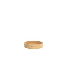 10" Full Circle Wood Lazy Susan -Single With Bearing Natural, SKU: 4WLS001-10-B52