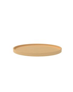 28" Full Circle Wood Lazy Susan -Single With Bearing Natural, SKU: 4WLS001-28-B52