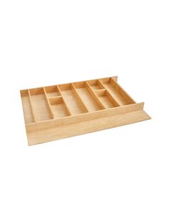 Wood Utility Tray Insert 33-1/8" x 22" x 2-7/8" depth Natural, SKU: 4WUT-36-1