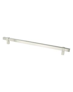 Brushed Nickel 12" Appliance Pull - Rivet Rebel by Berenson - 5083-4BPN-P