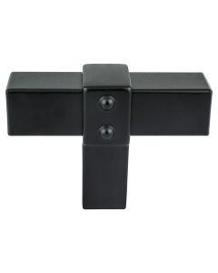 Matte Black 2" Knob - Rivet Rebel by Berenson - 5090-4055-P