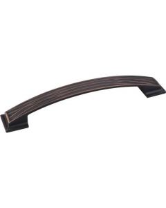 Brushed Oil Rubbed Bronze 6-5/16" [160.00MM] Pull by Jeffrey Alexander sold in Each - 535-160DBAC