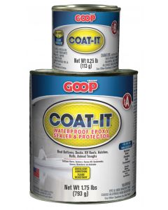 Goop Coat-It Abrasion Resistance Waterproof Epoxy Sealer 2 lbs kit