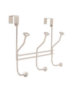 Silver 9-1/8" [231.78MM] Over-The-Door Hook by Amerock sold in Each - H55548S