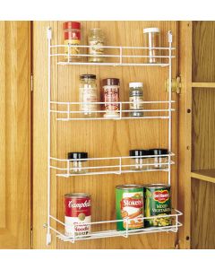 7-7/8" Width Spice Rack White