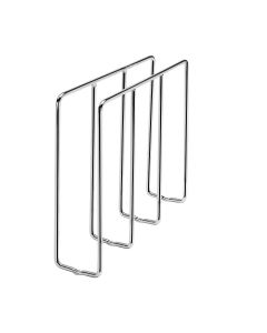 U Shape Tray Divider Chrome, SKU: 596-10CR-52