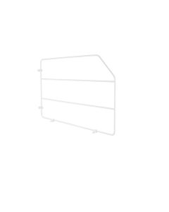 12" High Tray Dividers White, SKU: 597-12-52