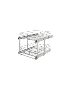 Double Chrome Wire Basket 18" W x 22" D, SKU: 5WB2-1822CR-1