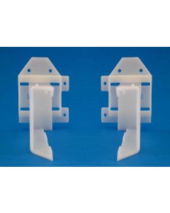 Horizontal Adjustable Rear Mounting Socket Pair (Left and Right)