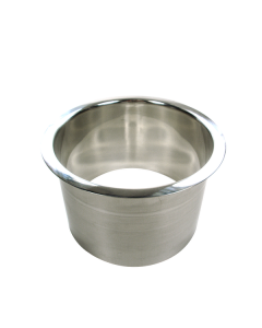 6143-479 6" X 4" Stainless Steel Grommet Trash