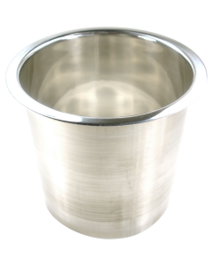 6143-679 6" X 6" Stainless Steel Grommet Trash