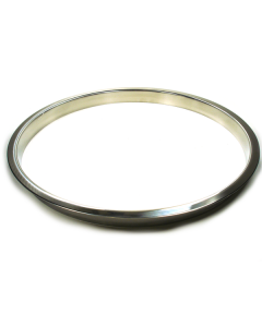 6152-179 12" X 1" Stainless Steel Grommet Trash