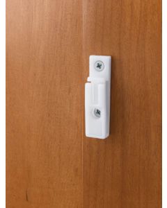 Screw Clips for Door Storage White