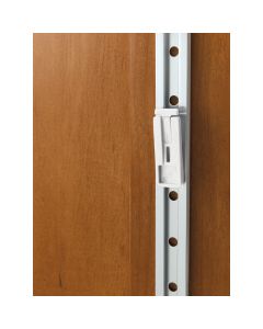 58" Door Standards, Bright Aluminum With 10 Clips, SKU: 6232-58-4528-52