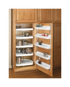 19-3/4" Wide  Door Storage - 5 Shelves White, SKU: 6235-20-11-52