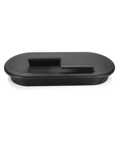 6399-014  X 11/16" Black Grommet Wire Jumbo Oval