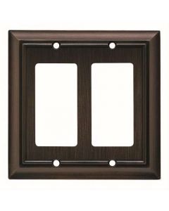 Venetian Bronze 5-13/16in. [148.00MM] 2 Rocker Wall Plate by Brainerd sold in Each - 64237 - Discontinued