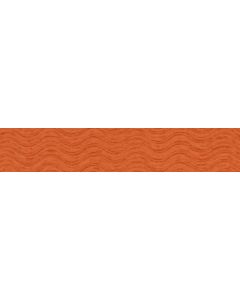 Doellken 6429 Tangerine, 3mm thick 1-5/16" wide 328' long, Low Gloss, PVC, None edgebanding roll - DW6429-LPNP-ANP