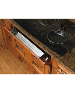 31in. Slim Line Stainless Steel Tip-Out Tray W/O Hinges 6541-31-5-BB - Discontinued