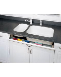 36" Slim Series Trays -2 Pair of Hinges Almond