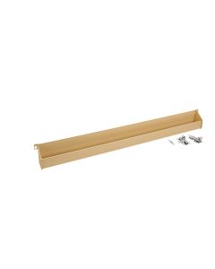36" Sink Front-1 pair Soft Close Hinge and End Caps Almond, SKU: 6551-36SC-15-50
