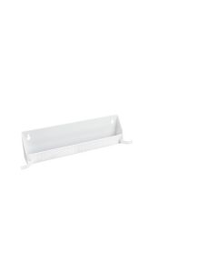 14" Tab Stop Sink Front Trays White