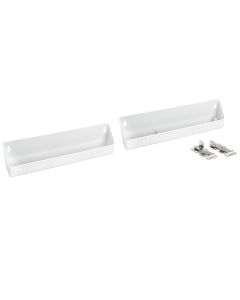 14" Standard/Accessory Trays-2 Pair of Hinges White, SKU: 6572-14-11-52