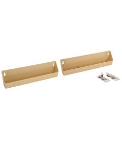 14" Standard/Accessory Trays -2 Pair of Hinges Almond, SKU: 6572-14-15-52