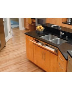 31" Stainless Steel Tip-Out Trays -Bulk 20