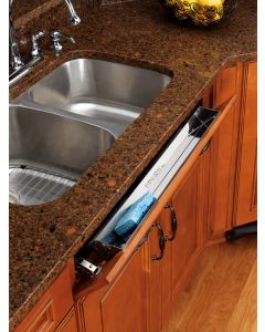 28" Stainless Steel Tip-Out Trays