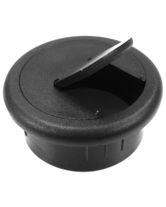 6620-014 1-1/2" X 5/8" Black Grommet Wire Tabbed Opening