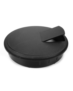 6660-014 3-1/2" X 5/8" Black Grommet Wire Tabbed Opening