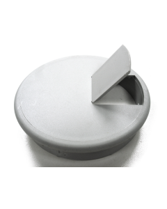 6660-021 3-1/2" X 5/8" Gray Grommet Wire Tabbed Opening