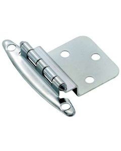 Polished Chrome Non Self-Closing Hinge by Amerock sold as Pair - 69194